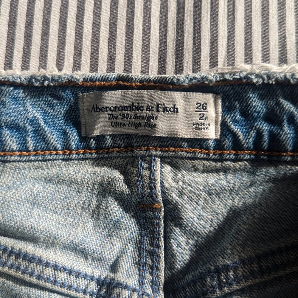 90's Straight Ultra High Rise